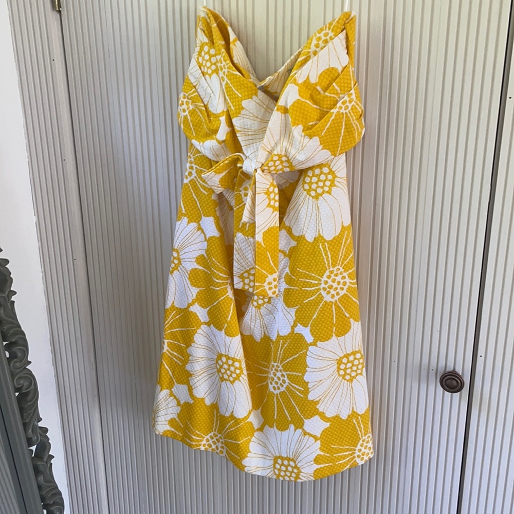 Kate Spade Yellow/White floral dress - Picture 1 of 5